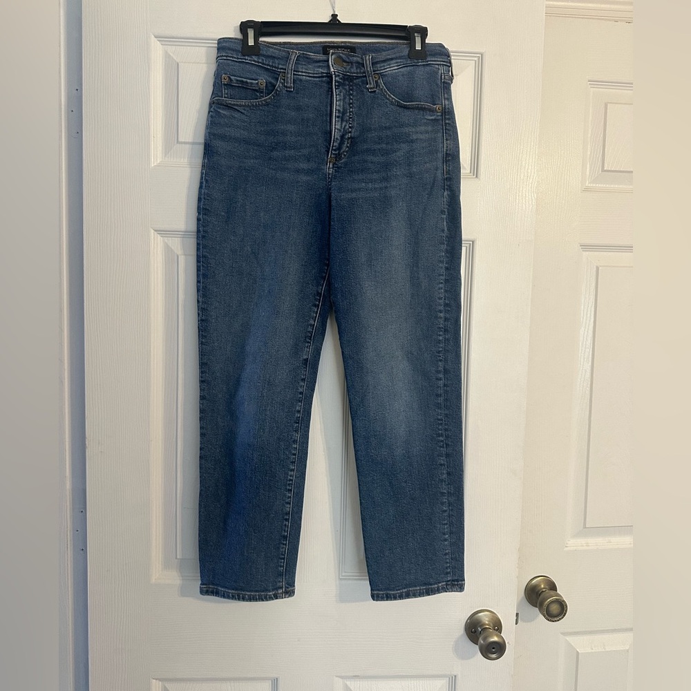 Banana Republic High Rise Straight Leg Jeans